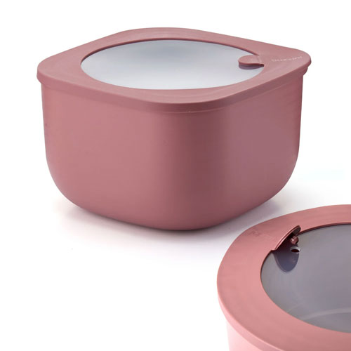 CONTENITORE "STORE&MORE BIO FOOD STORAGE" QUADRATO ALTO L MAUVE 170724272 GUZZINI