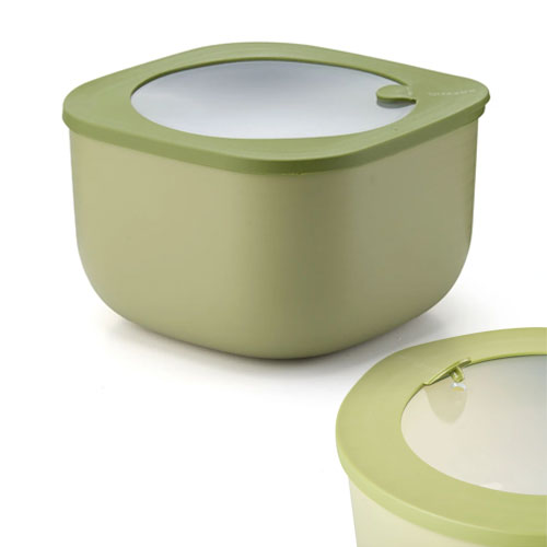 CONTENITORE "STORE&MORE BIO FOOD STORAGE" QUADRATO ALTO M AVOCADO GREEN 170723253 GUZZINI