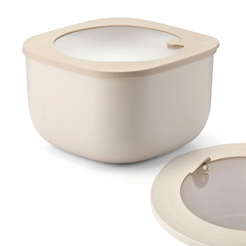 CONTENITORE "STORE&MORE BIO FOOD STORAGE" QUADRATO ALTO M CLAY 17072379 GUZZINI