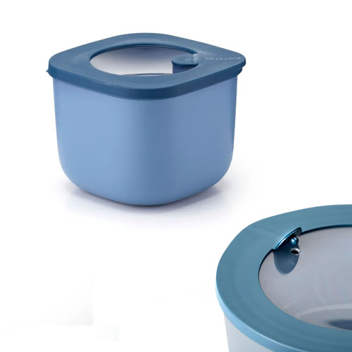 CONTENITORE "STORE&MORE BIO FOOD STORAGE" QUADRATO ALTO S DEEP AIR BLUE 170722295 GUZZINI