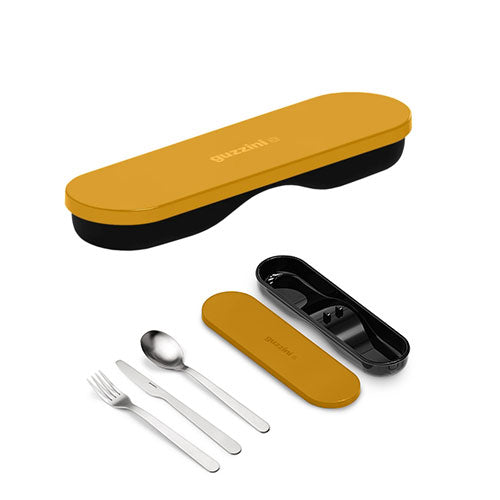 POSATE STORE&GO "ON THE GO" MANGO YELLOW 171101236 GUZZINI