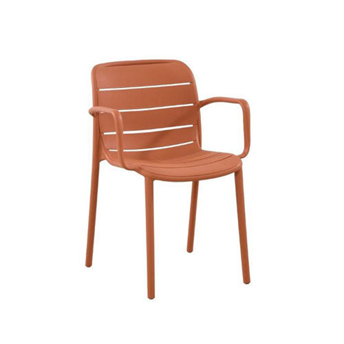 POLTRONA "MORGAN" TERRACOTTA #cat