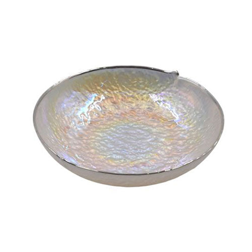 COPPA VETRO 34 CM BIANCO LD77 S.I.PAR