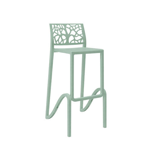 SGABELLO "ZEFIRO 75" VERDE CELADON #cat