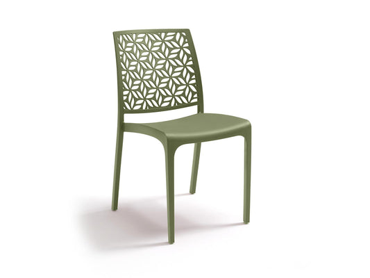 SEDIA NINFA VERDE POLIPROPILENE #CAT