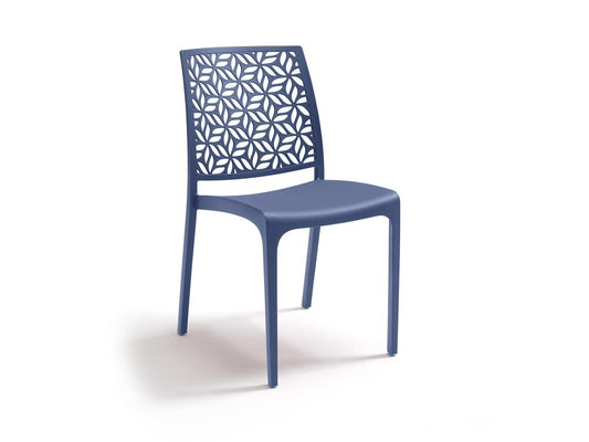 SEDIA NINFA BLU POLIPROPILENE #CAT