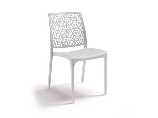 SEDIA NINFA BIANCO POLIPROPILENE #CAT