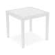 TAVOLO RESINA AGO BIANCO CM78X78XXH73 215640