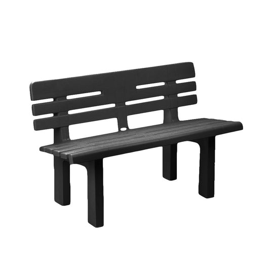 PANCHINA RESINA GENZIANA ANTRACITE 212583 #CAT