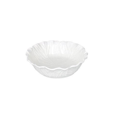 CIOTOLA "FOGLIA VEGAN" 19 CM BIANCO 51876 BRANDANI
