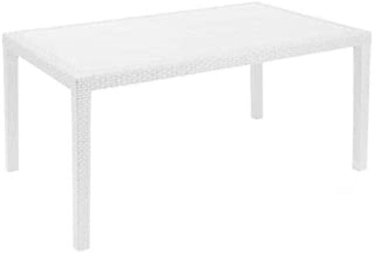 TAVOLO PRINCE BIANCO 150X90X72 208975 #CAT