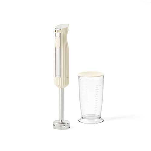 FRULLATORE A IMMERSIONE C/BICCHIERE GRADUATO C/COP "SOUS CHEF" CREAM 14840104 GUZZINI