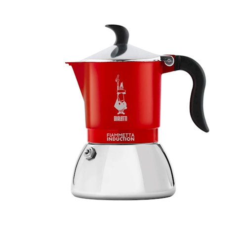 CAFFETTIERA 2 TZ "FIAMMETTA INDUCTION" ROSSA BIALETTI