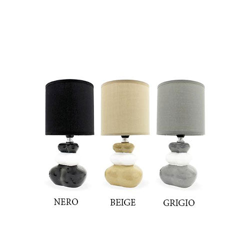 LAMPADA COMODINO CUORE 13X13X27 CON PARALUME 156933