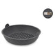 CONTENITORE SILICONE 23 CM TONDO PER FRIGGITRICE AD ARIA GRIGIO H&H