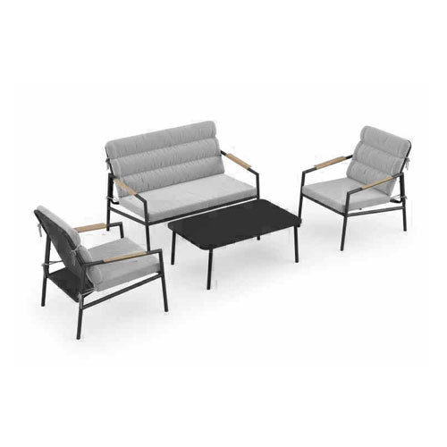 SET GIARDINO "PRAIANO" ANTRACITE #cat