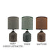 LAMPADA COMODINO LILY 25X25X38 CON PARALUME 156827