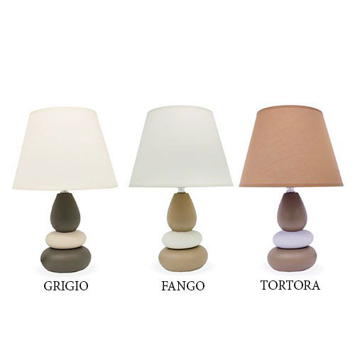 LAMPADA COMODINO HENRY 25X25X38 CON PARALUME 156803