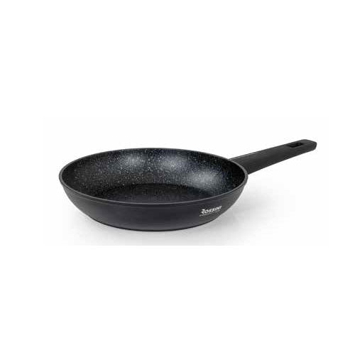 PADELLA FORGIATA CM 18 INDUZIONE 2,5 MM INT NERO PUNTINATO FLONAL