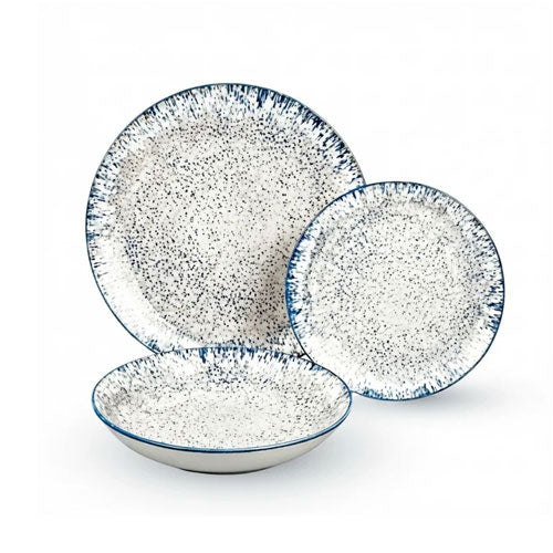SERVIZIO PIATTI 18 PZ "ARKE'"' BLU 159873 CASA MILANO