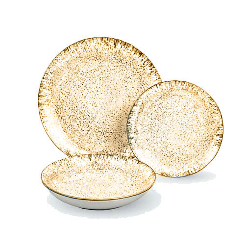 SERVIZIO PIATTI 18 PZ "ARKE'" ARANCIO 159866 CASA MILANO