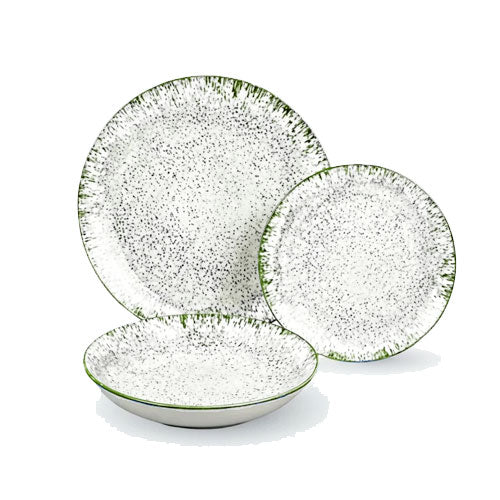 SERVIZIO PIATTI 18 PZ "ARKE'" VERDE 159859 CASA MILANO