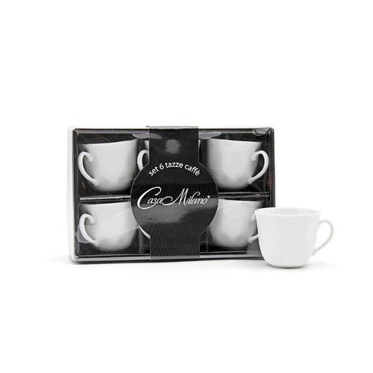 SET 6 TAZZE CAFFE' "CASA MILANO" 80CC DEC.72 157572