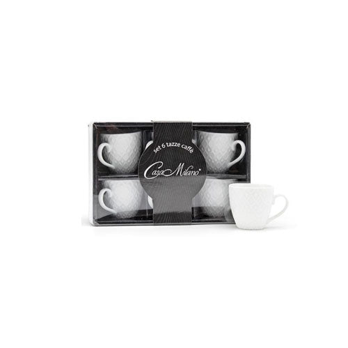 SET 6 TAZZE CAFFE' "CASA MILANO"  80CC DEC.66 157466