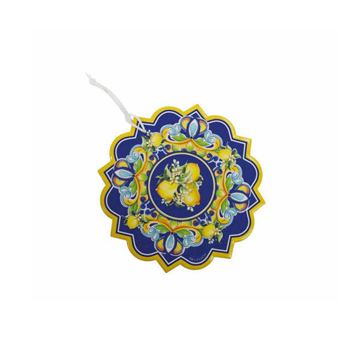 SOTTOPENTOLA DECORATION "CITRUS" BLU 52779 BRANDANI