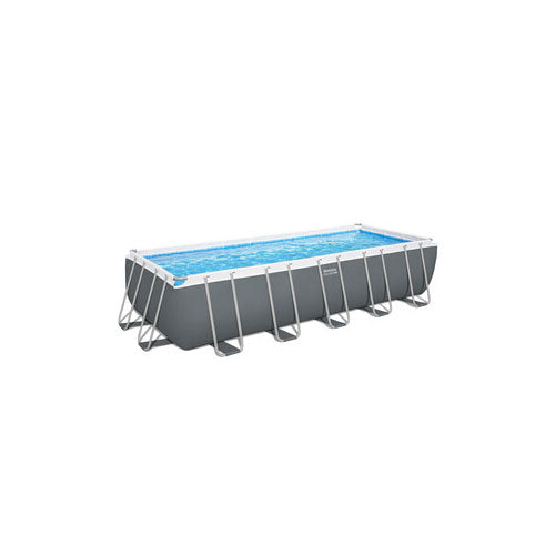 PISCINA POWER STEEL C/TELAIO E ACCESSORI 640X274X132 5612B 37448