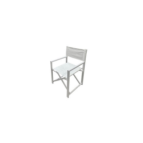 SEDIA REGISTA IN ALLUMINIO ALU STAGE BIANCO 511474 #cat