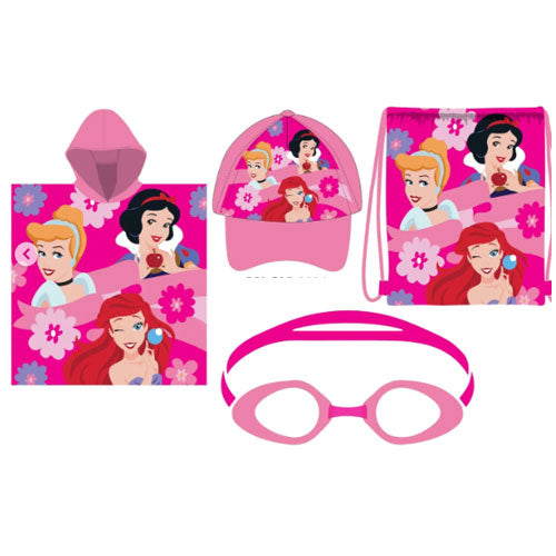 SET 4P PRINCESS TELO,ZAINETTO,CAPPELLO,OCCHIALINI