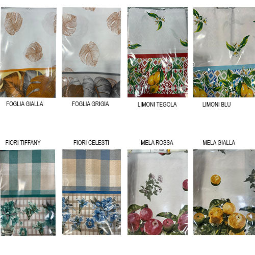 TOVAGLIA X 12 ORTENSIA CON TOVAGLIOLI MIS 140X240