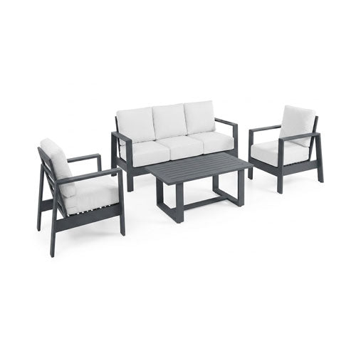 SALOTTINO 'BALLY' SET 4 PZ ANTRACITE LA-074 #cat