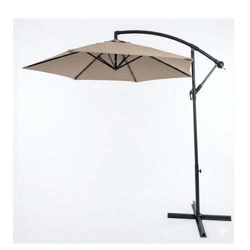 OMBRELLONE 'BANANA' MT.3 TORTORA SS-003 #cat