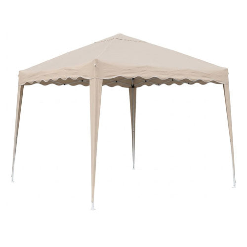 GAZEBO PIEGHEVOLE 'FOLDY' 3X3X2,60 ECRU JU-015 #cat