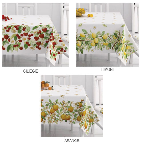 TOVAGLIA DA TAVOLA X 12  MIS 140X240 FRUIT ZUCCHISSIME