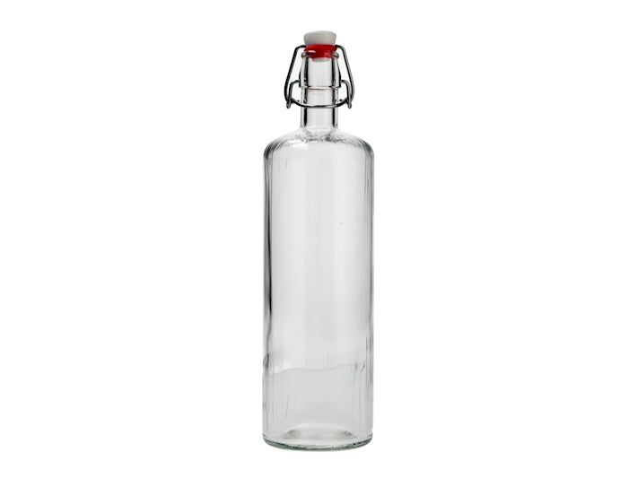BOTTIGLIA VETRO ACQUA WHITE LT.1