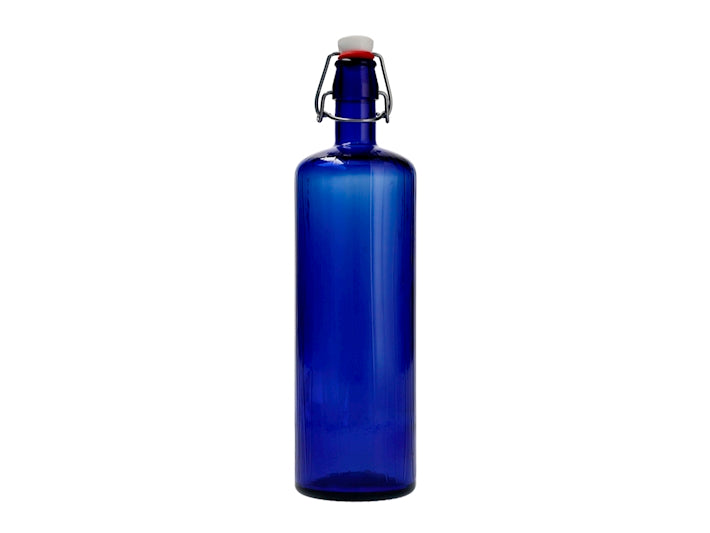 BOTTIGLIA VETRO ACQUA BLUE LT.1