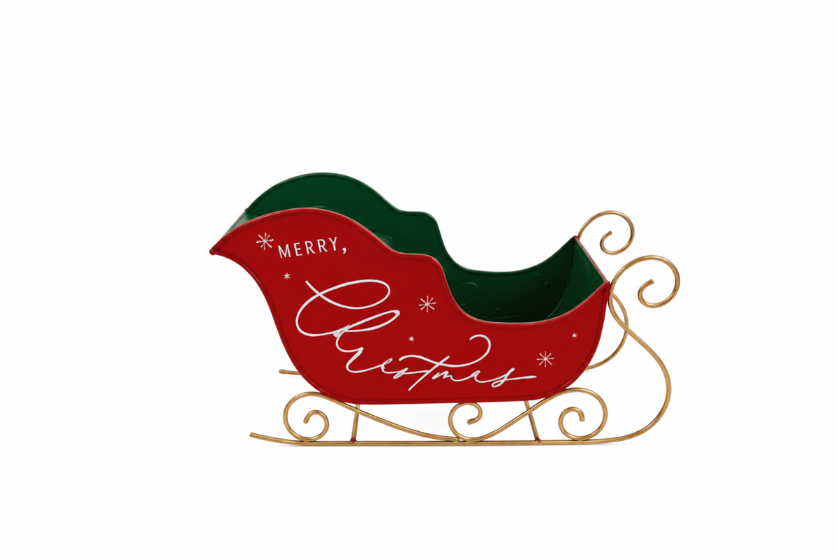 SLITTA "MERRY CHRISTMAS" METALLO VELVET MEDIA