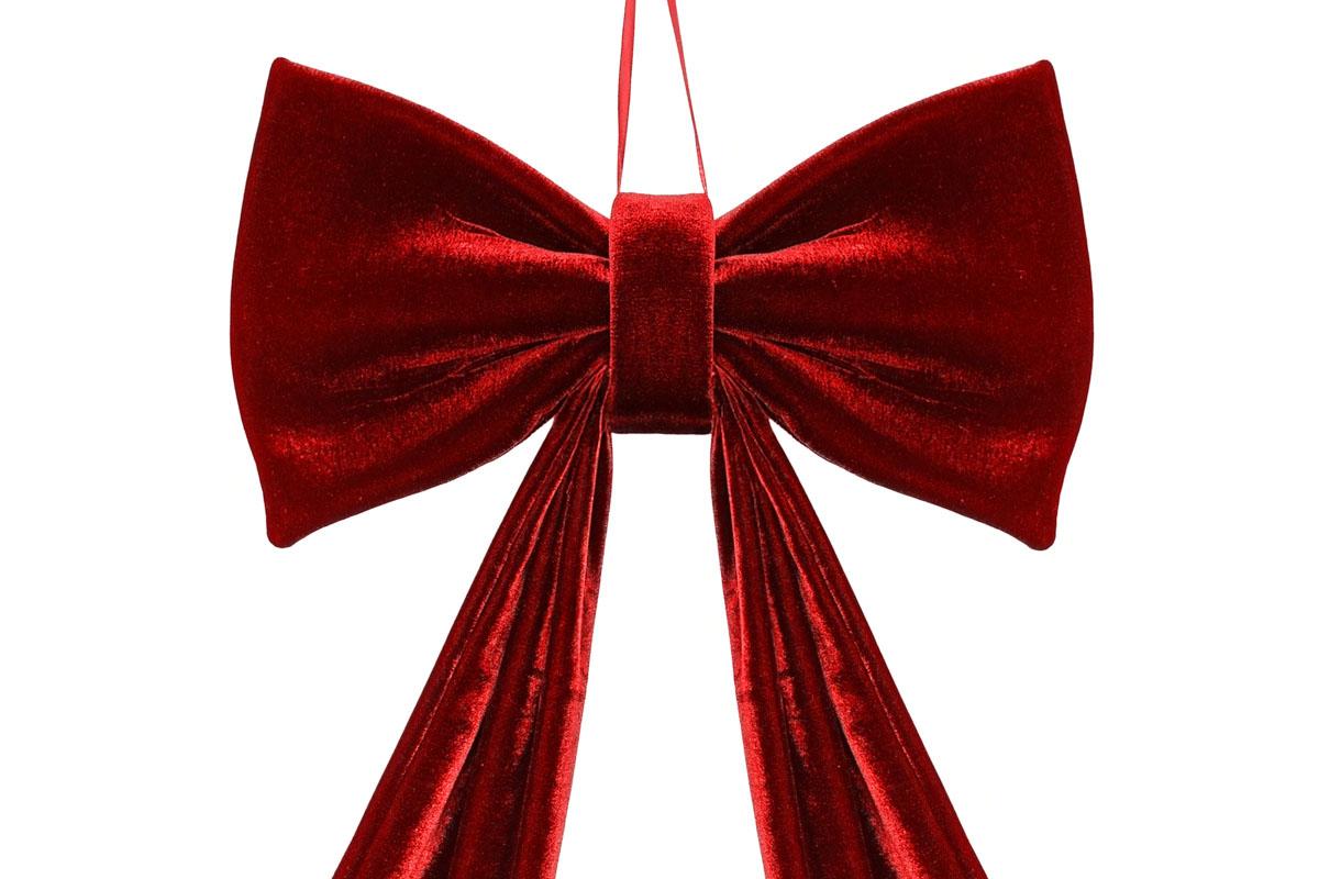 APPENDINO FIOCCO VELLUTO ROSSO 35X60 39328