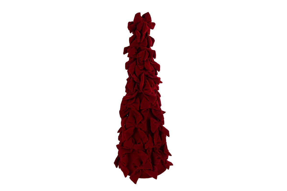 ALBERO FIOCCO VELLUTO ROSSO 50X120 39337