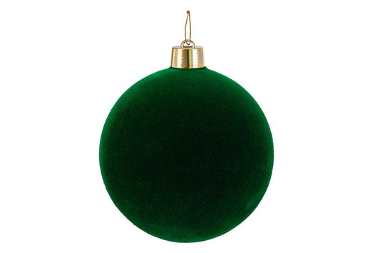 PALLINA PLASTICA "VELLUTO" 40 CM VERDE 39558 LE STELLE