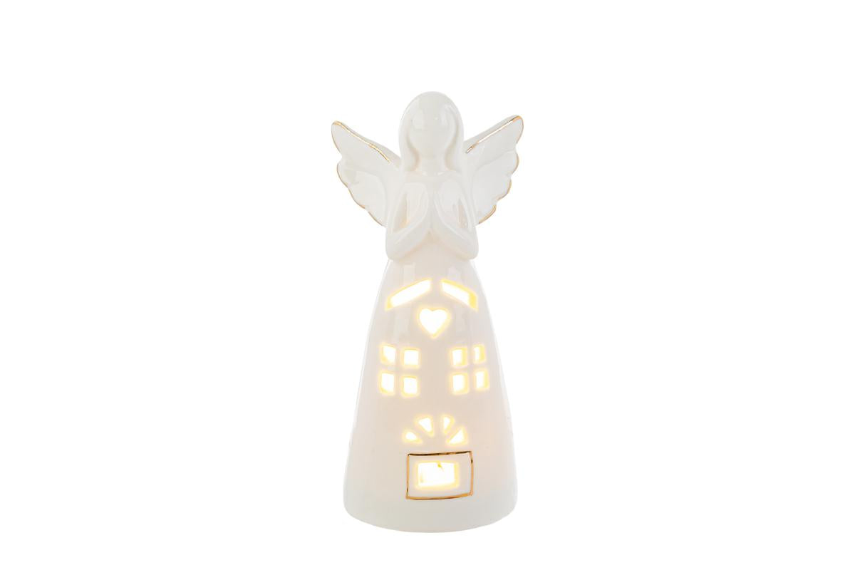 ANGELO BIANCO LED PORCELLANA 7,5X5H14 39214