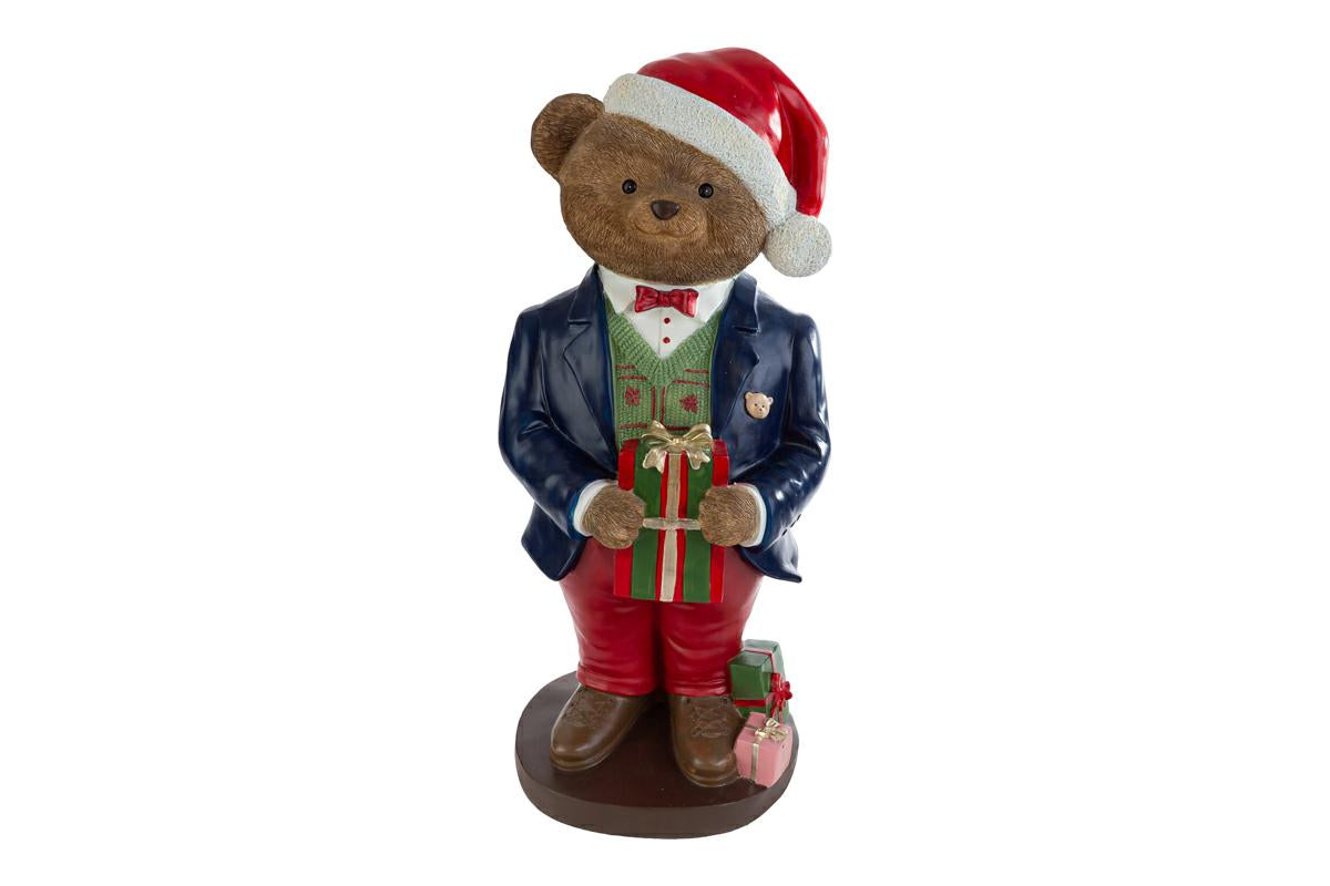 ORSO NATALE RESINA 29X26H67 9531335