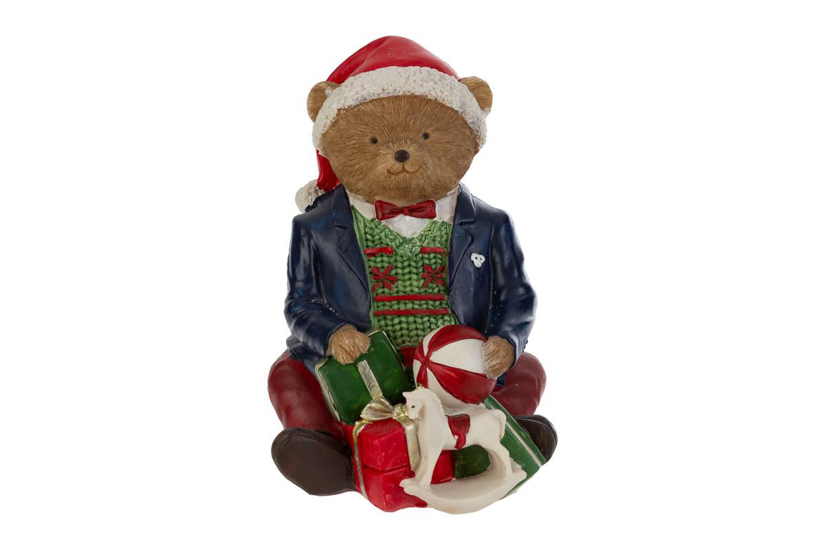ORSO NATALE RESINA 13X12H16 9531338
