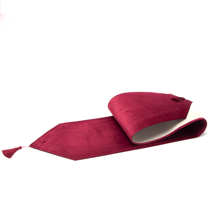 RUNNER VELLUTO BORDEAUX 33X210CM 10010091