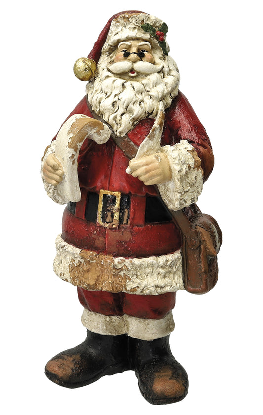 BABBO NATALE C/PERGAMENA RESINA 81151