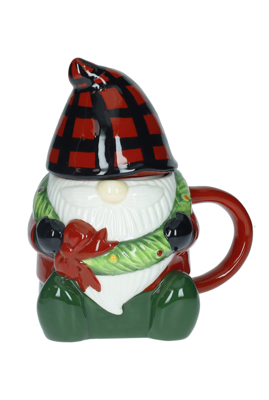 TAZZA GNOMO CAPPELLO A RIGHE DOLOMITE 84710