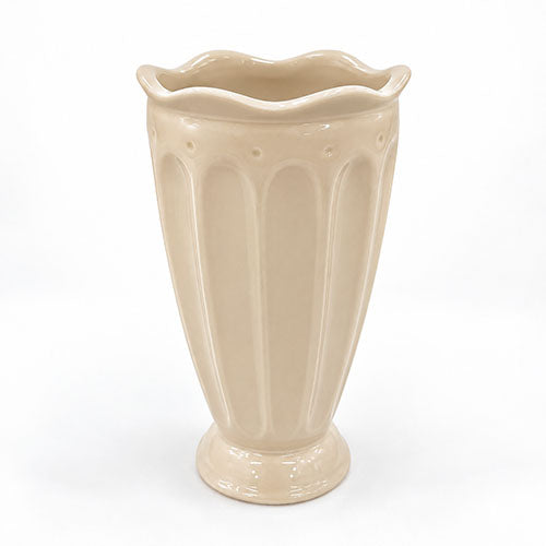 VASO BORDO ONDULATO TORTORA CERAMICA ST306522 CM-8.8X8.8X16
